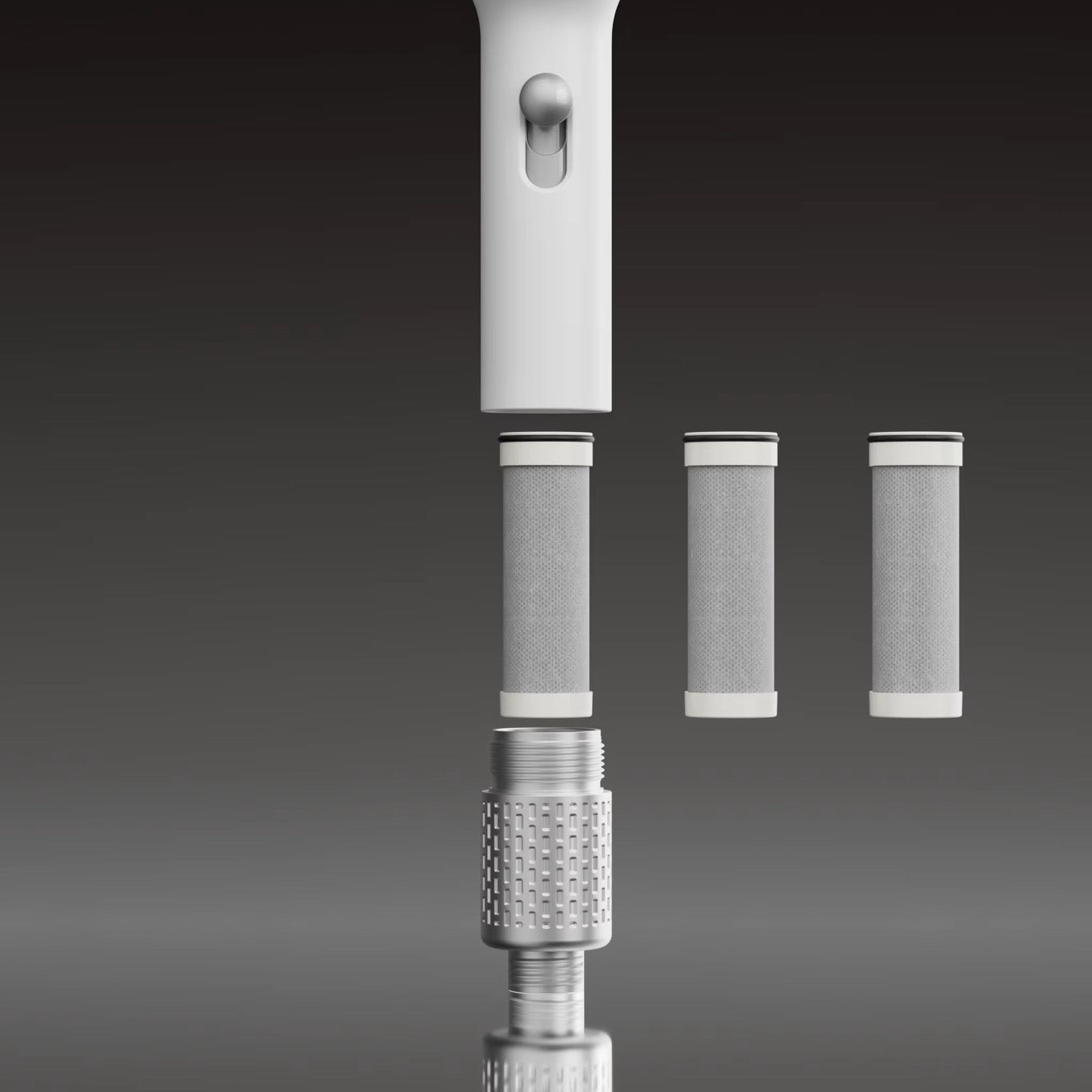 رأس دش الفلتر المنقي والمعطر